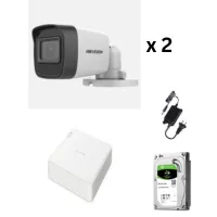 hikvision komplet videonadzor 2 kamere