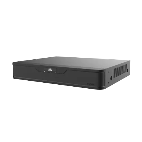 Uniview NVR301-16S3 16-kanalni NVR; Easy serija; Do 8MP; 64Mbps; Metalno kućište, 1X SATA; Audio Out 3.5mm